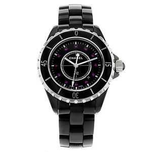 Chanel J12 H1634 33 Ceramic & Steel Quartz Ladies Watch