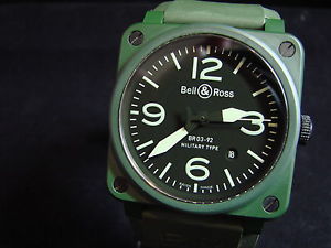 Bell & Ross BR03-92 Military Type Ceramic 42mm Automatic Watch
