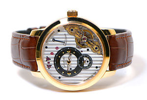 Glashütte Original PanoInverse XL 18k Rose Gold Box Papers