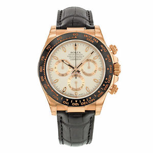 Rolex Daytona 116515LNI 18K Everose Oro Reloj Automático De Hombre