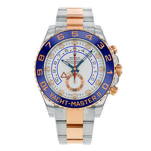 Rolex Yacht-Master II 116681 Acero & 18K Rosa Oro Reloj Automático De Hombre