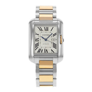 Cartier Tank Inglese W5310037 Acciaio & 18K Oro Rosa Automatico