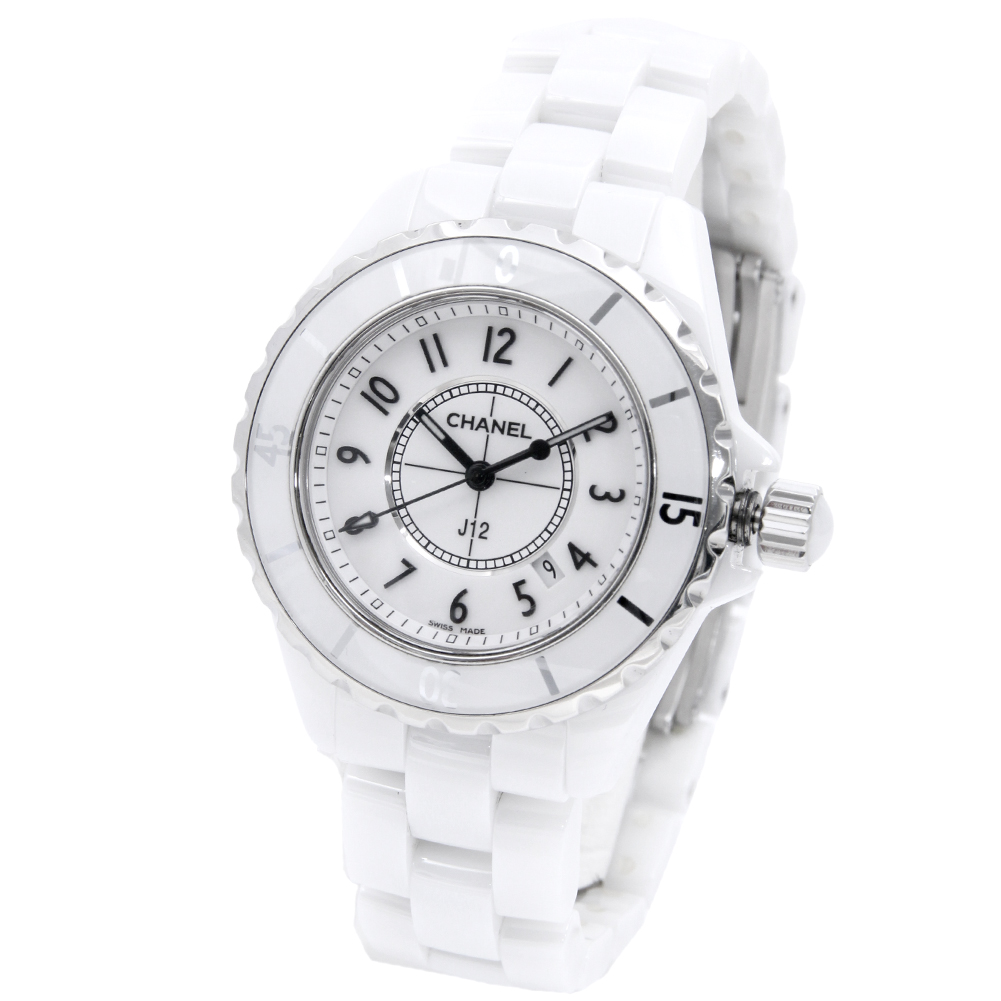 Authentic CHANEL J12 33 H0968 Quartz Watch F/S #51