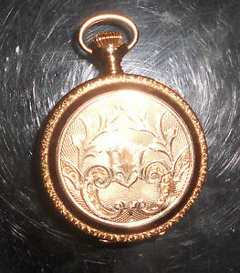 WALTHAM POCKET WATCH ** 14K ** 15 JEWEL **1870 **BEAUTIFUL WORKING CONDITION