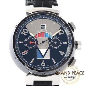 Louis Vuitton Tambour regatta Q102G chronograph black and silver dial Edition