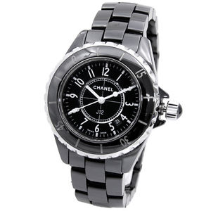Authentic CHANEL J12 33 H0682 Quartz Watch F/S #103