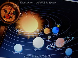 FORTIS STRATOLINER AUTOMATIK LEMANIA 5100 WEST IN SPACE ANDORA *LIMITIERT 6/200