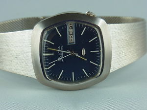 BULOVA ACCUQUARTZ 750er WEISSGOLD 88g. Accutron Technik