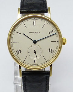 Nomos Ludwig Gelbgold Handaufzug 1999