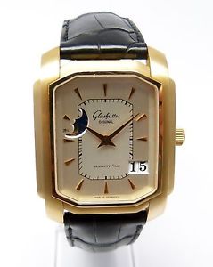 Glashütte Original Senator Karree Panoramadatum Mondphase Roségold