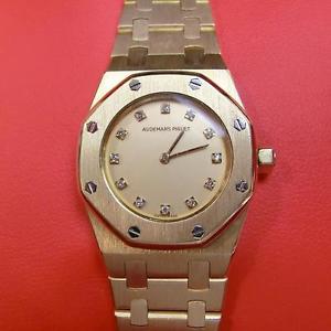 Audemars Piguet Royal Oak Damenuhr 750 Gelbgold
