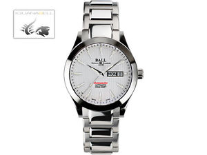 Ball Engineer II Chronometer Red Label Watch, White, Steel bracelet, 40mm. COSC