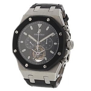 Audemars Piguet Royal Oak Tourbillon Black Dial Steel 44mm 25977ST.OO.D002CR.01