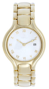 Ebel Beluga 18k Yellow Gold Men's/Ladies 32mm Midsize Quartz Watch 884960