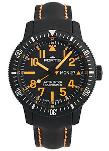 Fortis B-42 Black Mars 500 Day/Date Automatico 647.28.13 L.13 Edizione Limitata