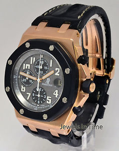 Audemars Piguet Royal Oak Offshore 18k Rose Gold Watch 25940OK.OO.D002CA.01.A