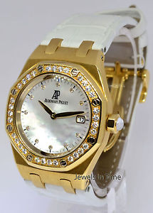 Audemars Piguet Lady Royal Oak 18K Yellow Gold Diamond 67601BA.ZZ.D012CR.03