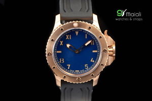[NEW] Nethuns N5.2.1.7.05 Bronze 45mm Glossy Blue dial watches [15L027-W]