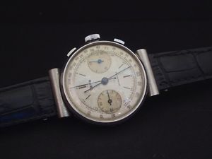 Vetta - 1940’s Chronographe, Mécanique, Hidden Lugs - Vintage, Rare, Collector.