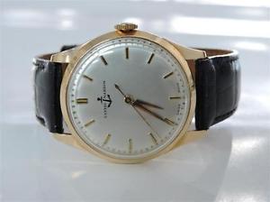 Vintage 1950's 18K Rose Gold Ulysse Nardin Watch
