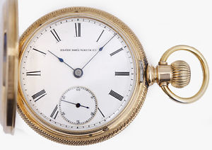 Vintage Elgin National Watch Co. Massive Heavy Solid 14k Gold 18s Pocket Watch