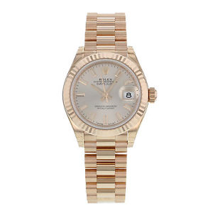 Rolex Datejust 279175 PIP 18K Everose Oro Automatico Orologio Da Donna