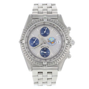 Breitling Chronomat A13048 "Blu Impulso" Acciaio Inox Automatico Per Uomini