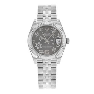 Rolex Datejust 178274 RFJ Acero & 18K Oro Blanco Automático Reloj Mujer