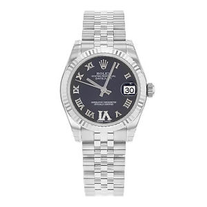 Rolex Datejust 178274 PDRJ Acero Inoxidable & 18K Oro Blanco Automático Mujer