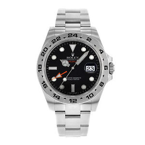 Rolex Explorer II 216570 bk Acero Inoxidable Automático Reloj Hombre