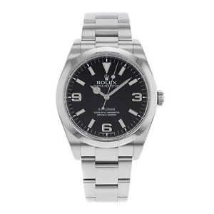 Rolex Explorer 214270 Acero Inoxidable Automático Reloj Hombre