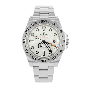 Rolex Explorer II 216570 Acero Inoxidable Automático Reloj Hombre