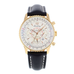 Breitling Montbrillant H41330 18K Oro Rosa Automatico Orologio Da Uomo
