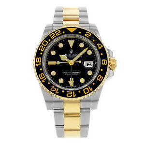 Rolex GMT-Master II 116713LN Acciaio & 18K Giallo Oro Automatico