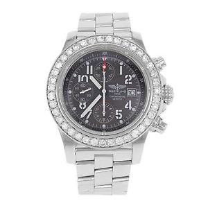 Breitling Avenger Skyland A13380 Su Misura Diamanti &