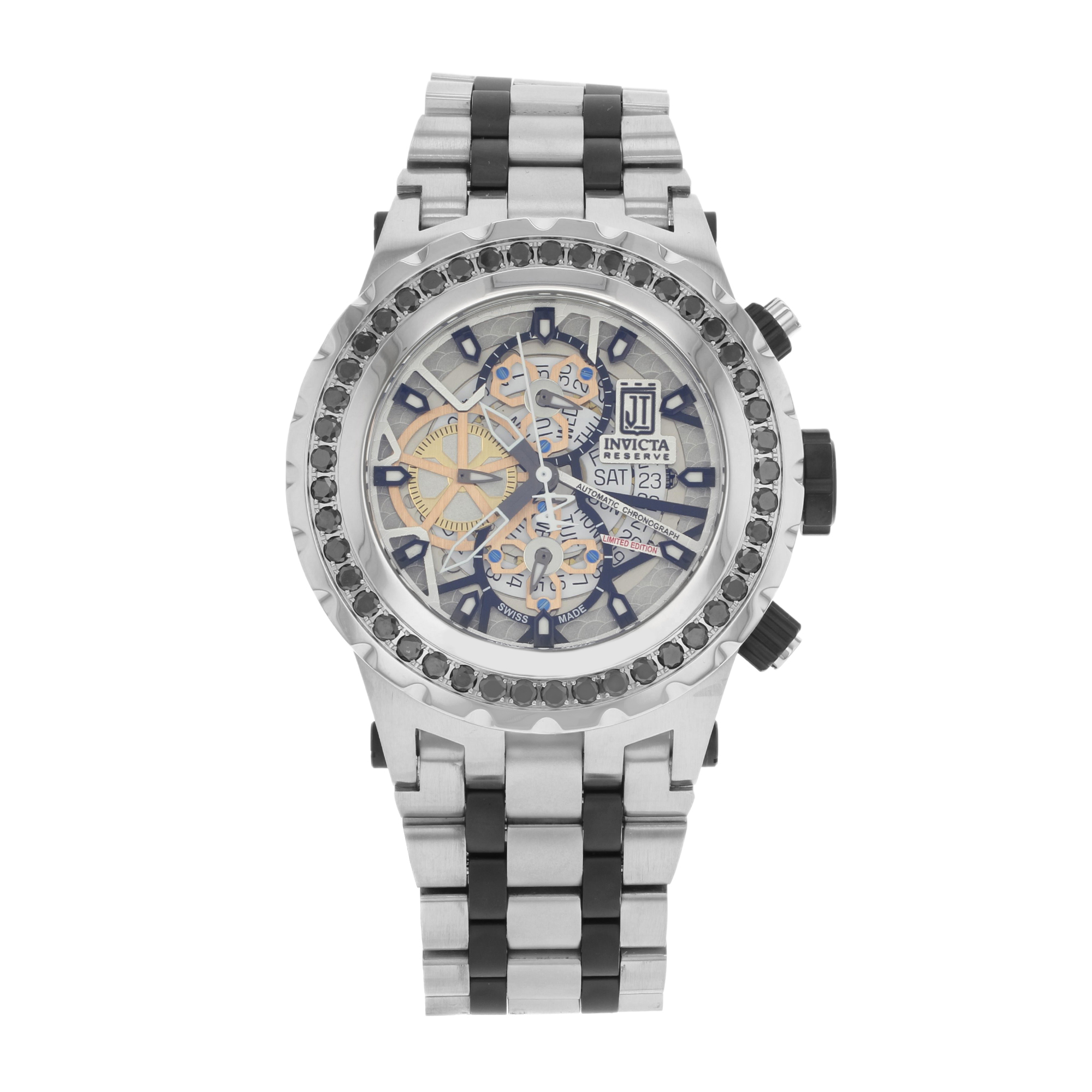 Invicta Jason Taylor 15495 Acier Inoxydable Montre Automatique Pour Homme