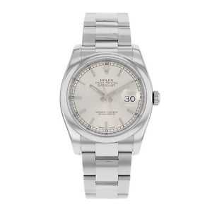 Rolex Datejust 116200 SSO Acero Inoxidable Automático Reloj Hombre