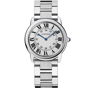 Cartier Ronde Solo W6701005 Cuarzo Acero Inoxidable Reloj Unisex