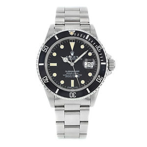 Rolex Submariner 16800 Acciaio Inox Automatico Per Uomini Orologio