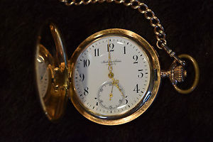 Audemars Freres Golduhr Pocket Watch Gold 14 kt  Taschenuhr Schweiz, Geneve.