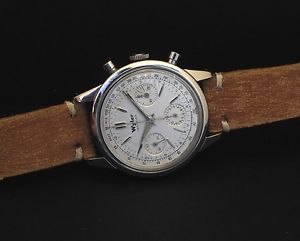 Wyler - 1960s Incaflex, Chronograph Monobloc Valjoux 72 - Vintage, Mint.