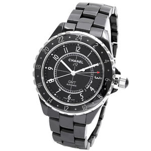 Authentic CHANEL J12GMT 42  H2012 Automatic Watch F/S #111