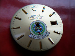 ROLEX SAUDI ARAB MILITARY DATEJUST DIAL 16013/16018   RARE DIAL LOGO DIAL