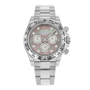 Rolex Daytona 116509 DKLTMD 18K Oro Blanco Reloj Automático De Hombre
