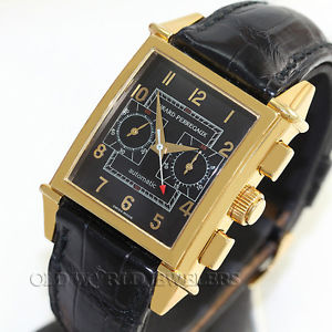 Girard Perregaux Vintage 1945 Series Model 2599 18KYG Box & Papers Circa 2009