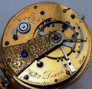 MUSEUM Chinese Qing Dynasty 150g heavy 18k Gold Fancy case CHRONOMETER watch
