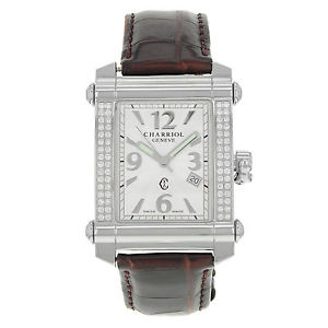 Philippe Charriol CCSTRX9 Colvmbvs Original Diamantes Cuarzo Acero Reloj Hombre