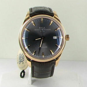 Ball NM2888D-PG-LJ-GYGO Trainmaster 120 Years 18K PinkGold Automatic Watch $6999