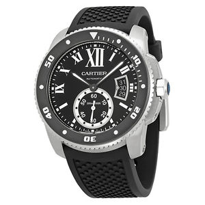 CARTIER Calibre de Cartier Black Dial Rubber (PEZZO UNICO)