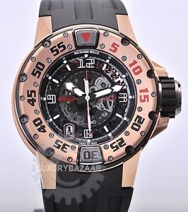 Richard Mille RM 028 Divers Rose Gold/Titanium Skeletonized